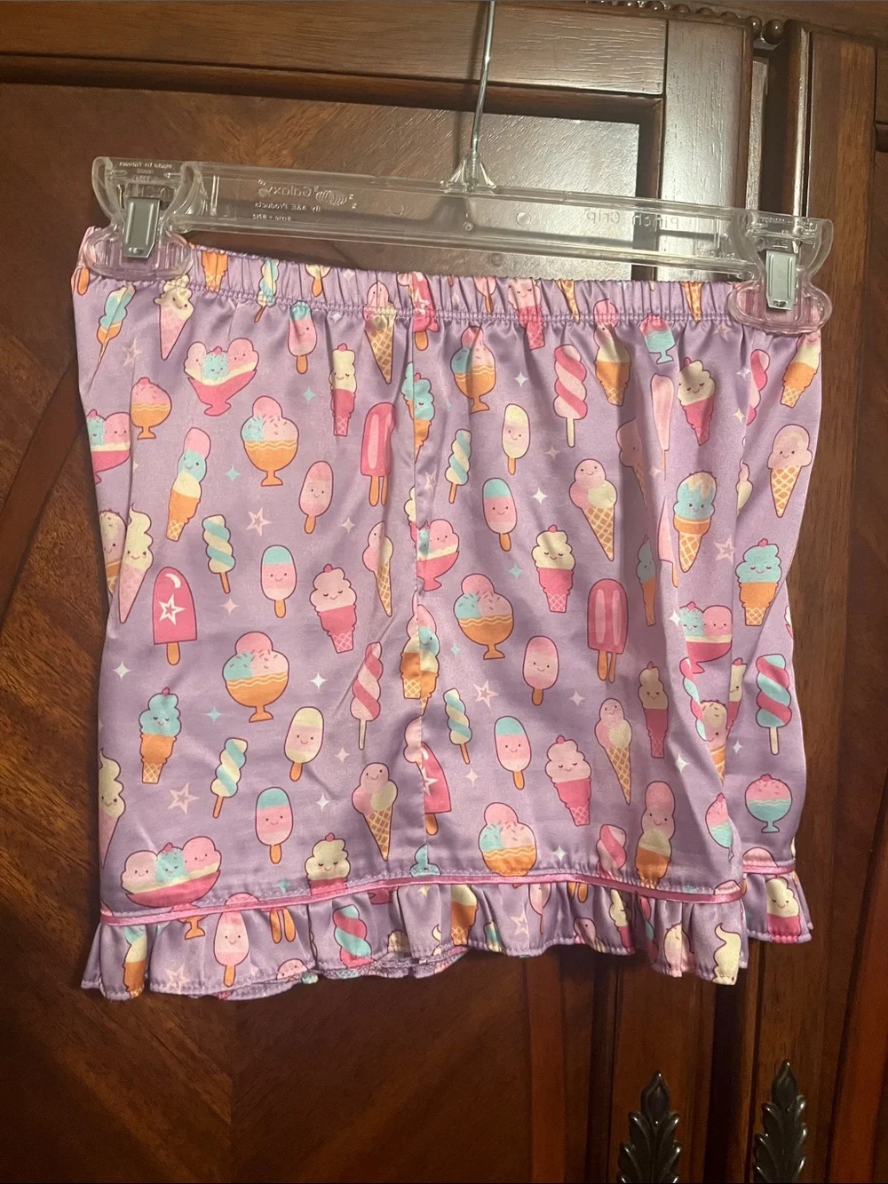 American Girl Purple Ice Cream & Popsicle Pajama Set-Sweet Dream PJs for Girls